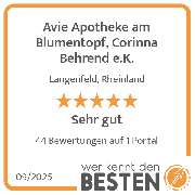 Avie Apotheke am Blumentopf, Corinna Behrend e.K. - werkenntdenBESTEN.de Qualitätssiegel