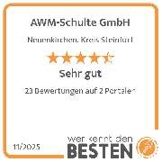 AWM-Schulte GmbH - werkenntdenBESTEN.de Qualitätssiegel