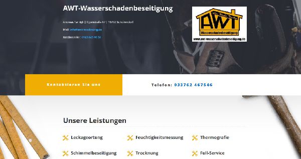 AWT Wasserschadenbeseitigung Andreas Tarnigk - 3