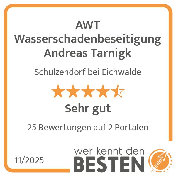 AWT Wasserschadenbeseitigung Andreas Tarnigk - wer …