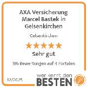AXA Versicherung Marcel Bastek in Gelsenkirchen - werkenntdenBESTEN.de Qualitätssiegel