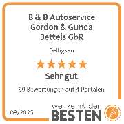 B & B Autoservice Gordon & Gunda Bettels GbR - werkenntdenBESTEN.de Qualitätssiegel
