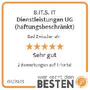 B.IT.S. IT Dienstleistungen UG (haftungsbeschränkt) - werkenntdenBESTEN.de Qualitätssiegel