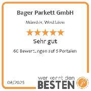 Bager Parkett GmbH - werkenntdenBESTEN.de Qualitätssiegel