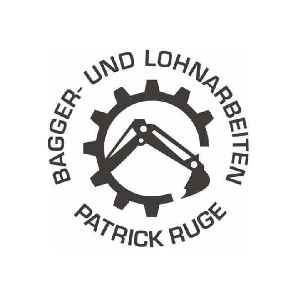 Bagger- und Lohnarbeiten Patrick Ruge - LOGO