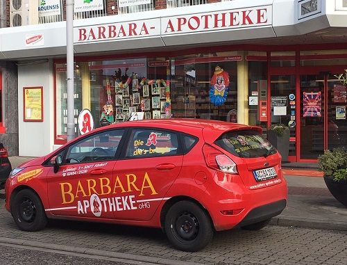 Barbara-Apotheke - Aussenansicht der Barbara-Apoth …