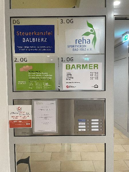 BARMER - Beschilderung