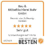 Bau & Möbeltischlerei Buhr GmbH - werkenntdenBESTEN.de Qualitätssiegel