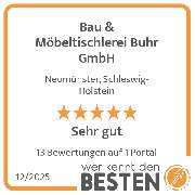 Bau & Möbeltischlerei Buhr GmbH - werkenntdenBESTEN.de Qualitätssiegel