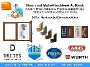 Bau- und Möbel Tischlerei A. Rank - Werbebild