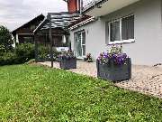 Bauelemente  Götz - Unser Premium Terrassendach Hawaii 40 mit Glas-Schiebeanlage