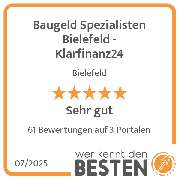 Baugeld Spezialisten Bielefeld - Klarfinanz24 - werkenntdenBESTEN.de Qualitätssiegel