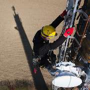 Industriekletterer bei Montagearbeiten