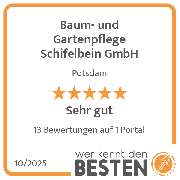 Baum- und Gartenpflege Schifelbein GmbH - werkenntdenBESTEN.de Qualitätssiegel