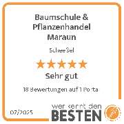 Baumschule & Pflanzenhandel Maraun - werkenntdenBESTEN.de Qualitätssiegel