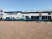 baupart gmbh - Niederlassung Bochum - Neue Außenansicht mit Bochumer Wahrzeichen seit Frühjahr 2020