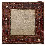 Bausback Orienttepiche - # 22304 VERAMIN-KELIM, Nordiran, antik, 132x132 cm, 1.900 €