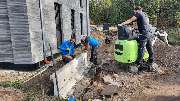 BAUSEGEN GMBH | Garten- und Landschaftsbau - Winkelstützen zur Einfassung der Fläche