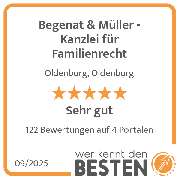 Begenat & Müller - Kanzlei für Familienrecht - werkenntdenBESTEN.de Qualitätssiegel