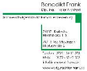 Benedikt Frank - Sachverständigenbüro für Immobilienbewertung - 1