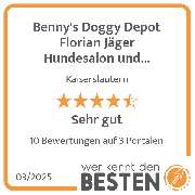 Benny's Doggy Depot Florian Jäger Hundesalon und Groomer Schule - werkenntdenBESTEN.de Qualitätssiegel