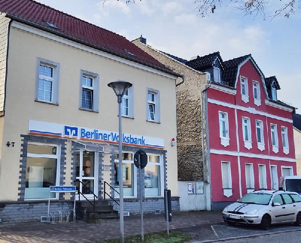 Berliner Volksbank Filiale Halbe - Außenansicht