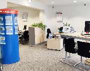 Berliner Volksbank Filiale Halbe - Innenansicht