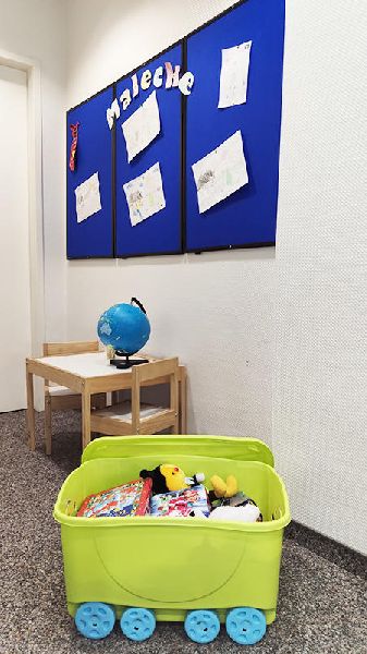 Berliner Volksbank Filiale Halbe - Innenansicht