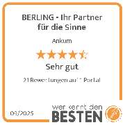 BERLING - Ihr Partner für die Sinne - werkenntdenBESTEN.de Qualitätssiegel