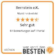 Bernstein e.K. - werkenntdenBESTEN.de Qualitätssiegel