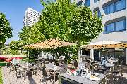 Best Western Hotel Arabellapark Muenchen - terrasse  beer garden