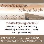 Bestattungen A. & T. Schlembach - GALLERY