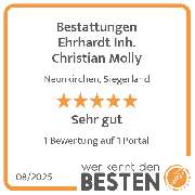 Bestattungen Ehrhardt Inh. Christian Molly - werkenntdenBESTEN.de Qualitätssiegel
