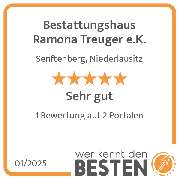 Bestattungshaus Ramona Treuger e.K. - werkenntdenBESTEN.de Qualitätssiegel