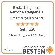 Bestattungshaus Ramona Treuger e.K. - werkenntdenBESTEN.de Qualitätssiegel