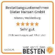 Bestattungsunternehmen Dieter Hansen GmbH - werkenntdenBESTEN.de Qualitätssiegel