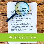 Erstellung oder Korrektur von Arbeitszeugnissen, Referenz- und Empfehlungsschreiben