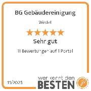 BG Gebäudereinigung - werkenntdenBESTEN.de Qualitätssiegel