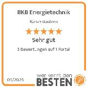 BKB Energietechnik - werkenntdenBESTEN.de Qualitätssiegel