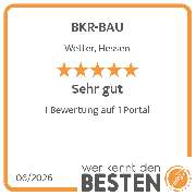 BKR-BAU - werkenntdenBESTEN.de Qualitätssiegel