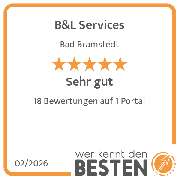 B&L Services - werkenntdenBESTEN.de Qualitätssiegel