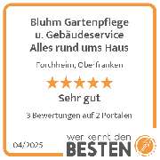 Bluhm Gartenpflege u. Gebäudeservice Alles rund ums Haus - werkenntdenBESTEN.de Qualitätssiegel