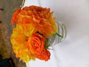 Blumen & Dekoration | Rita Roth | München - Orangene Blumen | Blumen & Dekoration | Blumenstrauß & Blumenkranz | Rita Roth | München