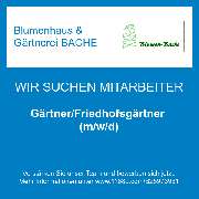 Blumenhaus & Gärtnerei BACHE - Gärtner/Friedhofsgärtner (m/w/d)