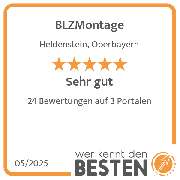 BLZMontage - werkenntdenBESTEN.de Qualitätssiegel