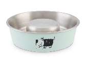 Bolonka-Shop.com - Antischlingnapf Yula

Der Antischlingnapf Yula mit schöner Hundeabbildung verlangsamt die Nahrungsaufnahme und verhindert so das Herunterschlingen des Hundefutters. ⌀ 23 cm x Höhe 7,5 cm - 1100 ml.