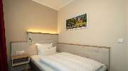 Boutique Hotel Rosengarten Hamburg - Budget-Einzelzimmer mit externem privaten Bad - Boutique Hotel Rosengarten Hamburg