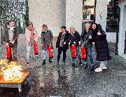 Brandschutzhelfer Ausbildung mit Berufsfeuerwehrmännern - GALLERY