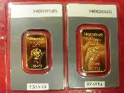 Briefmarken Finger - Feingoldbarren