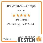 Brillenfabrik 24 Kropp - werkenntdenBESTEN.de Qualitätssiegel